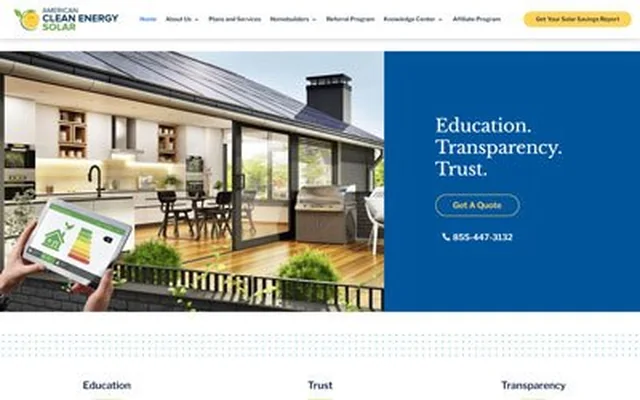 ACES Solar website