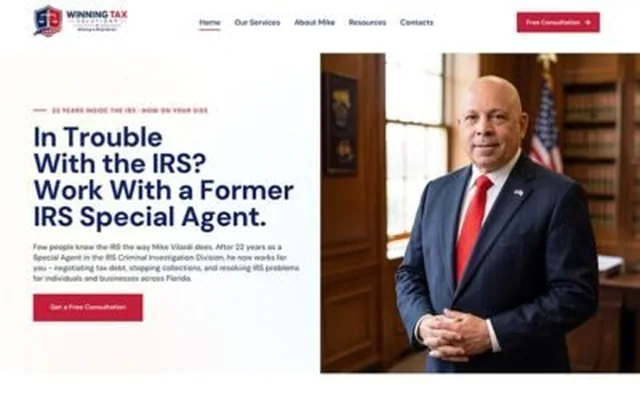 Winning Tax Solutions website